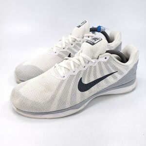 Nike In Season TR 6 Athletic Lace Up Shoe Womens Size 11 852449-100 White Black